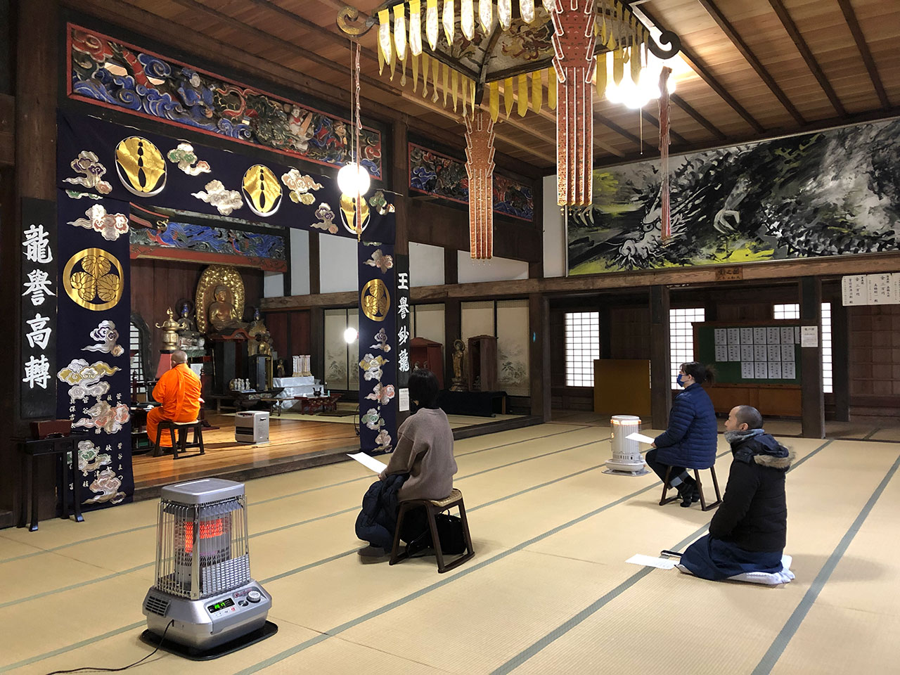 来迎寺の瞑想教室2023取材記事